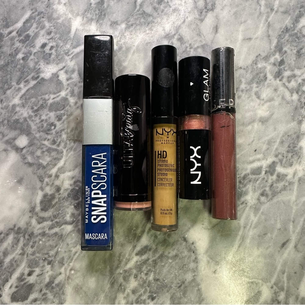 Maybelline Ulta Beauty NYX Sephora Mascara Lipstick Concealer Bundle